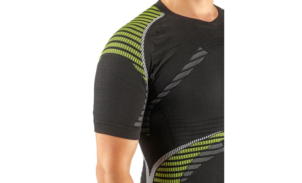 Термофутболка чоловіча Accapi HealthPower - NA400 (909/Black-Lime), Колір виробника: 909/Black/Lime, Розмір виробника: XL/XXL, зображення 5
