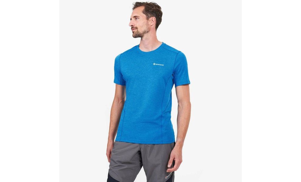 Термофутболка чоловіча Montane Dart - MDRTS (Electric Blue), Колір виробника: Electric Blue, Розмір виробника: S, зображення 2