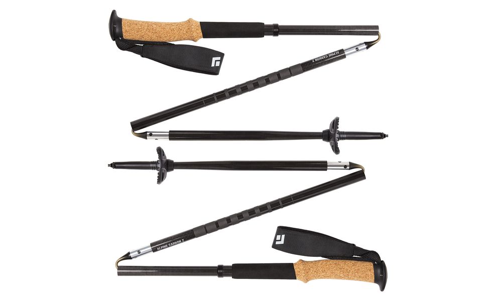 Трекінгові палиці Black Diamond Alpine Carbon Z (Pearl Black), 120 см, Тип розміру: 120, зображення 3