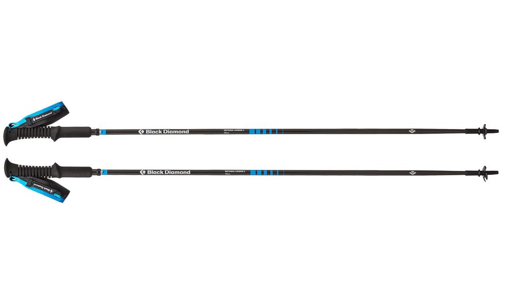 Трекінгові палиці Black Diamond 2021 Distance Carbon Z (Ultra Blue), 100 см, Тип розміру: 100, зображення 2