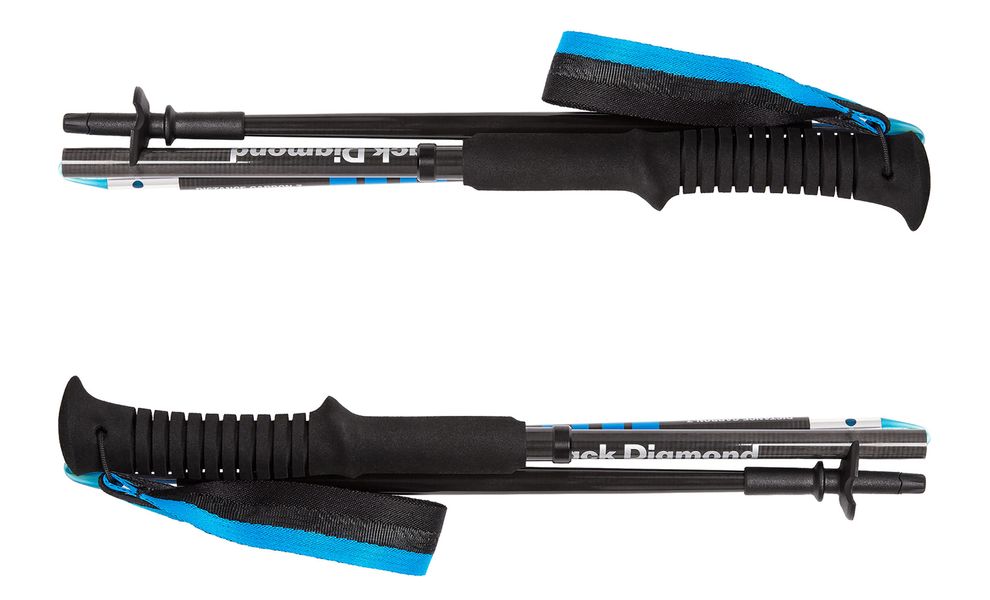 Трекінгові палиці Black Diamond 2021 Distance Carbon Z (Ultra Blue), 100 см, Тип розміру: 100, зображення 4