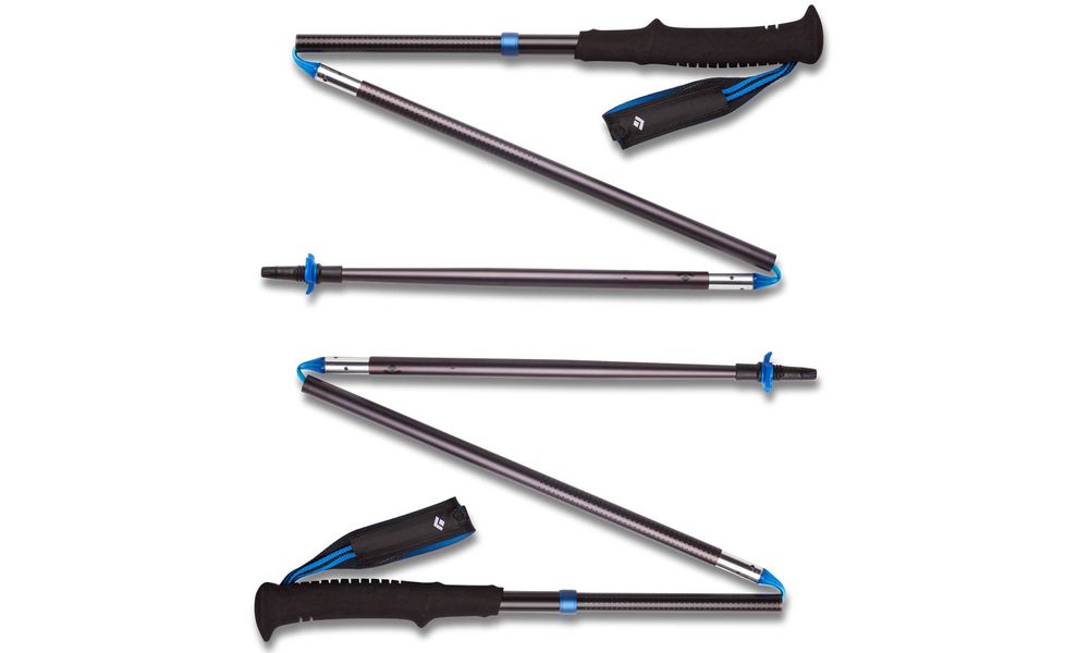 Трекінгові палиці Black Diamond Distance Z (Pewter), 110 см, Тип розміру: 110, Колір: Pewter, зображення 3