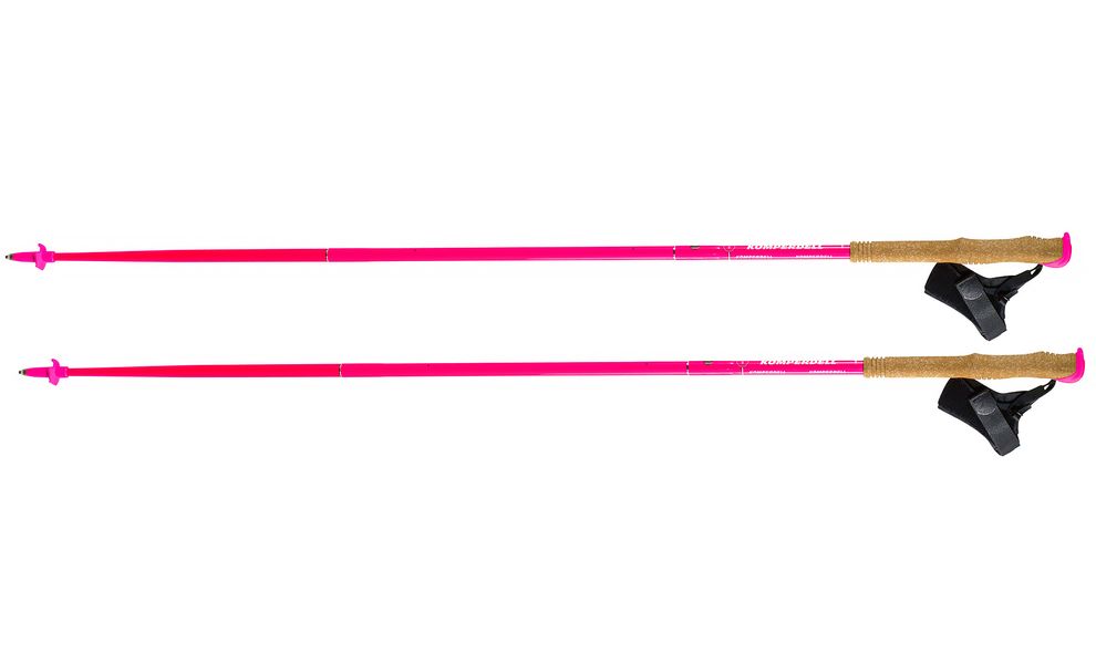 Трекінгові палиці Komperdell Carbon FXP Team (Pink), 125 см, Тип розміру: 125, Колір: Pink, зображення 2