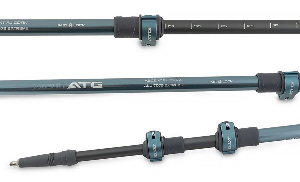 Трекінгові палиці Pinguin Ascent  FL Cork (Purple), 100-135 см, Тип розміру: 100-135, Колір: Purple, зображення 4