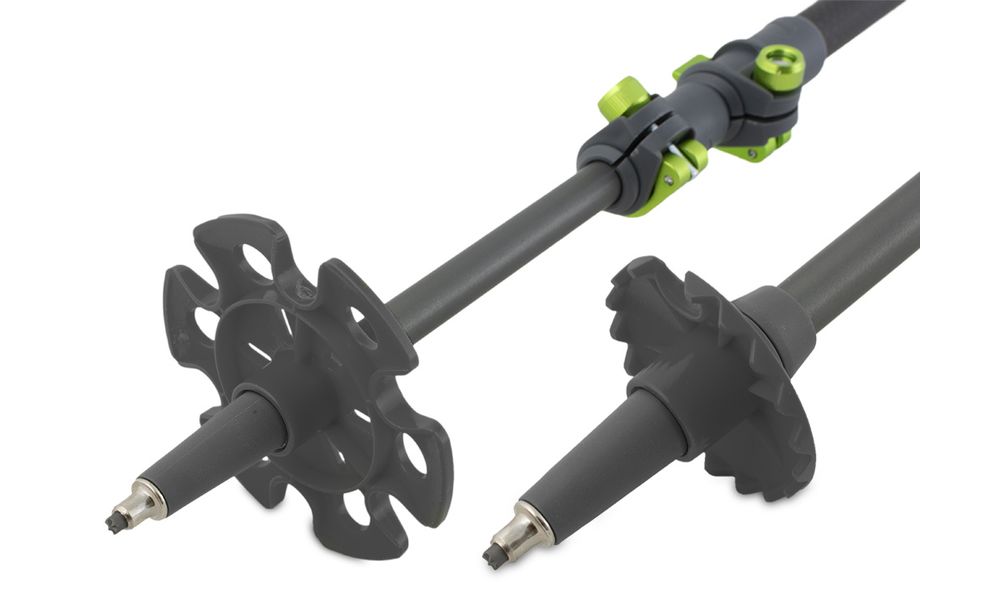 Трекінгові палиці Pinguin Carbon FL Foam (Green), 100-135 см, Тип розміру: 100-135, Колір: Green, зображення 5