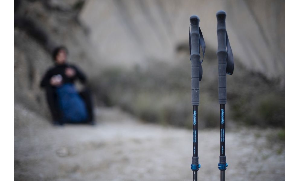 Трекінгові палиці Pinguin Carbon FL Foam (Green), 100-135 см, Тип розміру: 100-135, Колір: Green, зображення 6