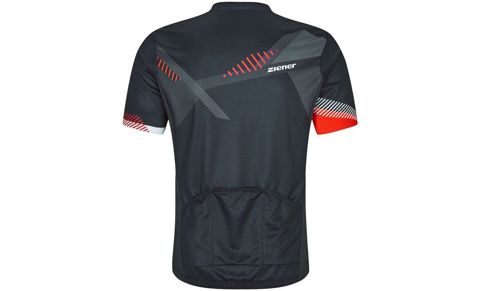Велофутболка чоловіча Ziener 239202 Neral (12/Black), Колір виробника: 12/Black, Розмір: 48, зображення 2