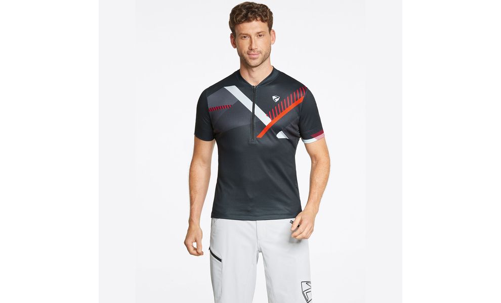 Велофутболка чоловіча Ziener 239202 Neral (12/Black), Колір виробника: 12/Black, Розмір: 48, зображення 3