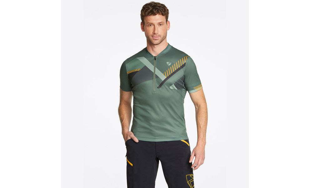 Велофутболка чоловіча Ziener 239202 Neral (139/Green Stone), Колір виробника: 139/Green Stone, Розмір: 48, зображення 3