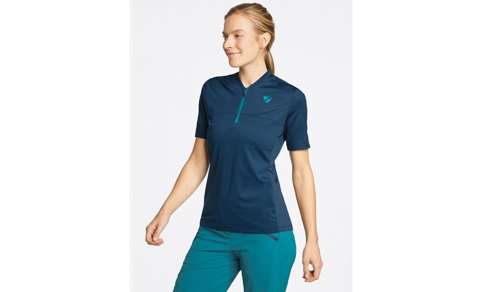 Велофутболка жіноча Ziener 239102 Nelody (365/Hale Navy), Колір виробника: 365/Hale Navy, Розмір: 36, зображення 4
