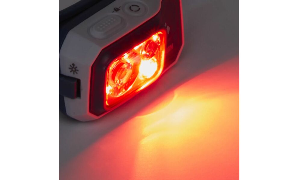 Налобний ліхтар на батарейках Black Diamond Storm 450 (Creek Blue) з червоним світлом, Колір корпусу: Creek Blue, зображення 8