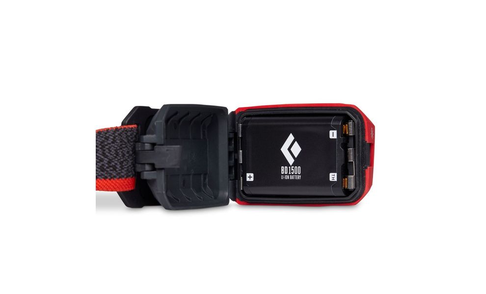 Налобний ліхтар на батарейках Black Diamond Storm 450 (Octane) з червоним світлом, Колір корпусу: Octane, зображення 7