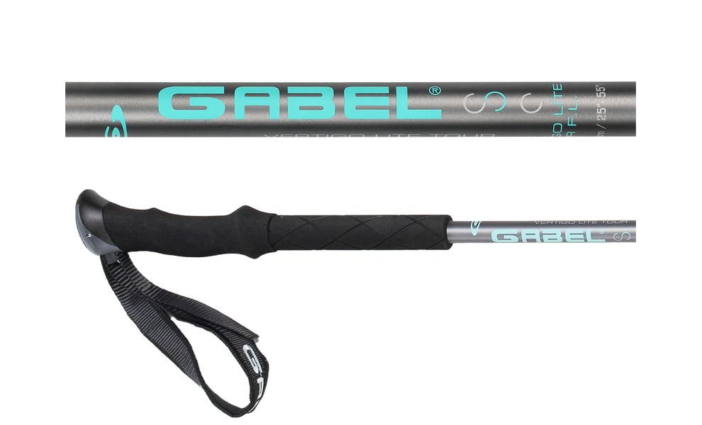 Трекінгові палиці Gabel Vertigo Lite Tour FL, 63-140 см, зображення 5