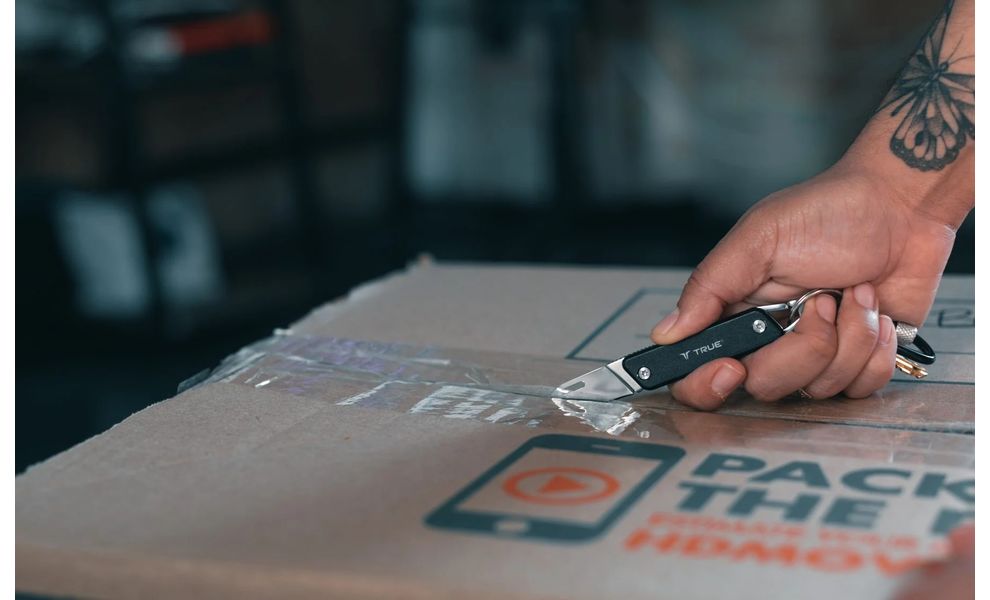 Брелок-ніж True Utility Modern KeyChain Knife (Orange), Колір: Orange, зображення 12