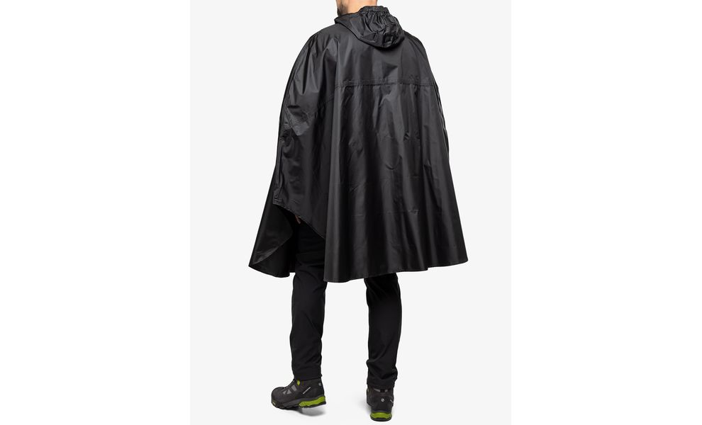 Дощовик-пончо Trekmates Rove Poncho (Black), Колір: Black, зображення 3