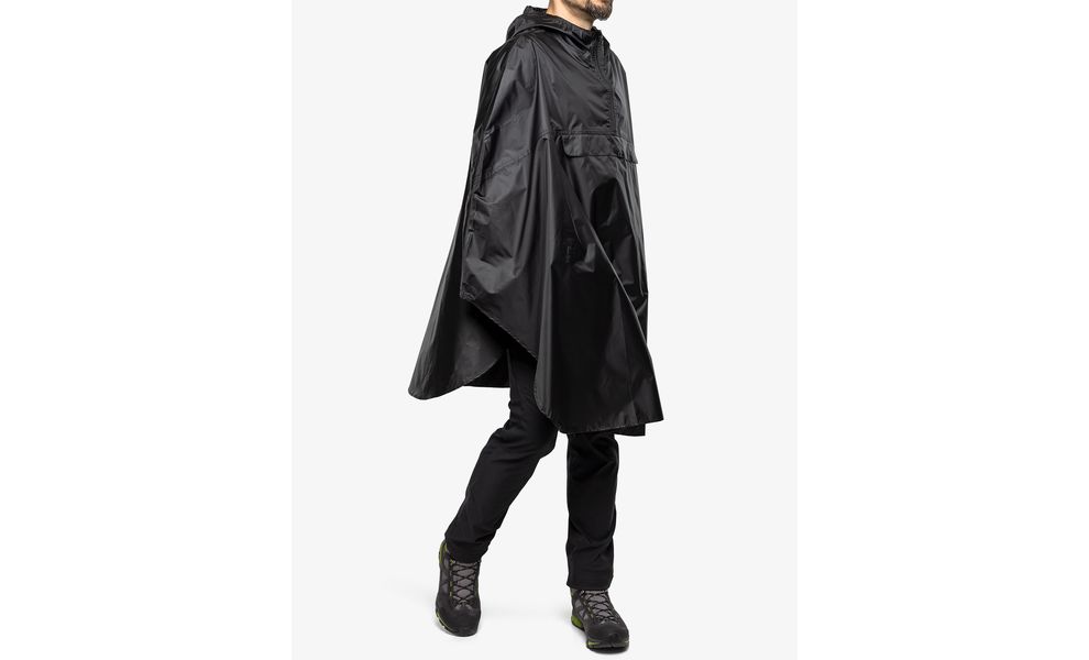 Дощовик-пончо Trekmates Rove Poncho (Black), Колір: Black, зображення 4