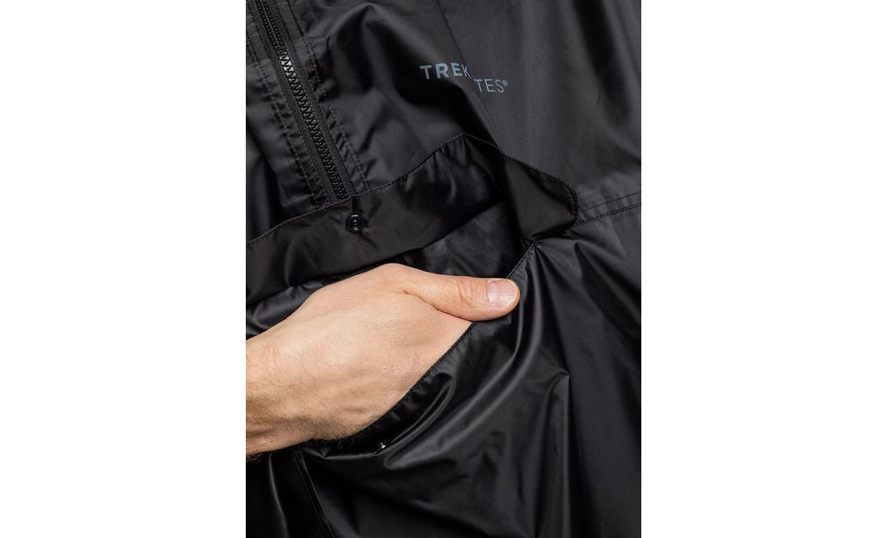 Дощовик-пончо Trekmates Rove Poncho (Black), Колір: Black, зображення 7