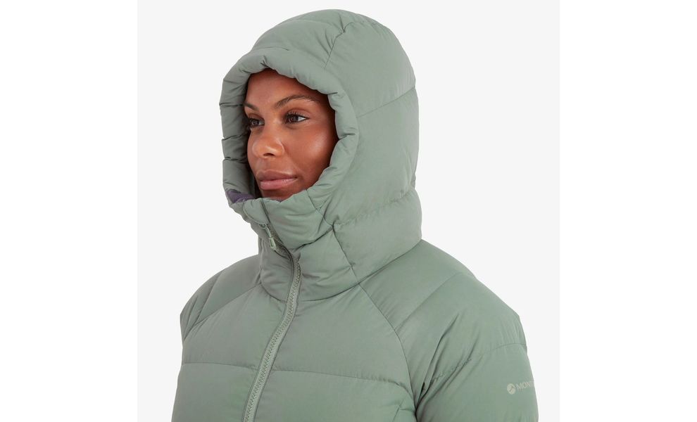 Пуховик жіночий Montane Tundra Hoodie - FTUNH (Eucalyptus), Колір виробника: Eucalyptus, Розмір: XS/EU 36, зображення 7