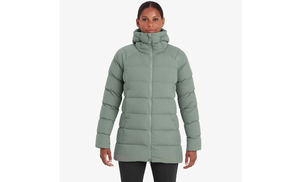 Пуховик жіночий Montane Tundra Hoodie - FTUNH (Eucalyptus), Колір виробника: Eucalyptus, Розмір: XS/EU 36, зображення 4