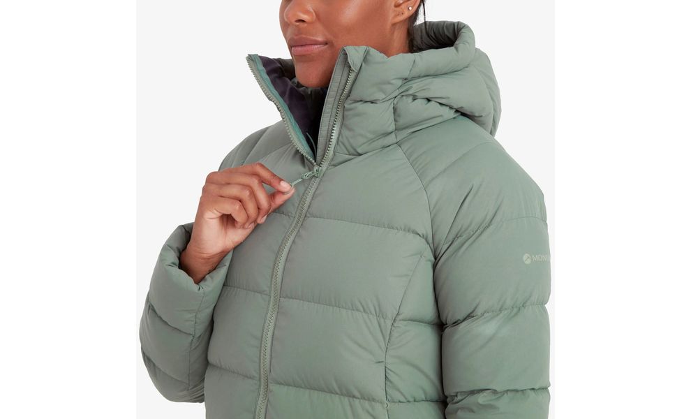 Пуховик жіночий Montane Tundra Hoodie - FTUNH (Eucalyptus), Колір виробника: Eucalyptus, Розмір: XS/EU 36, зображення 8