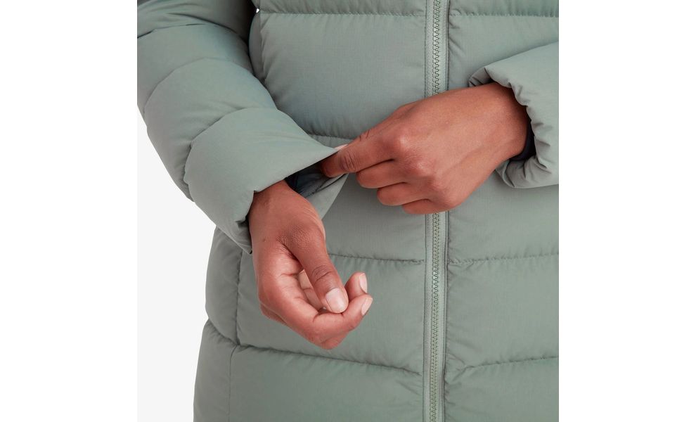 Пуховик жіночий Montane Tundra Hoodie - FTUNH (Eucalyptus), Колір виробника: Eucalyptus, Розмір: XS/EU 36, зображення 10