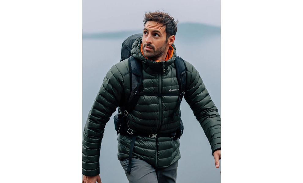 Лайнер чоловічий Montane Anti-Freeze Hoodie - MAFRH (Oak Green), Колір виробника: Oak Green, Розмір: L, зображення 14