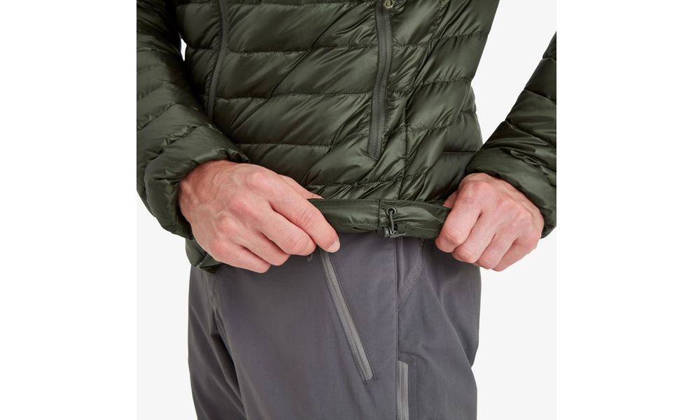 Лайнер чоловічий Montane Anti-Freeze Hoodie - MAFRH (Oak Green), Колір виробника: Oak Green, Розмір: L, зображення 10