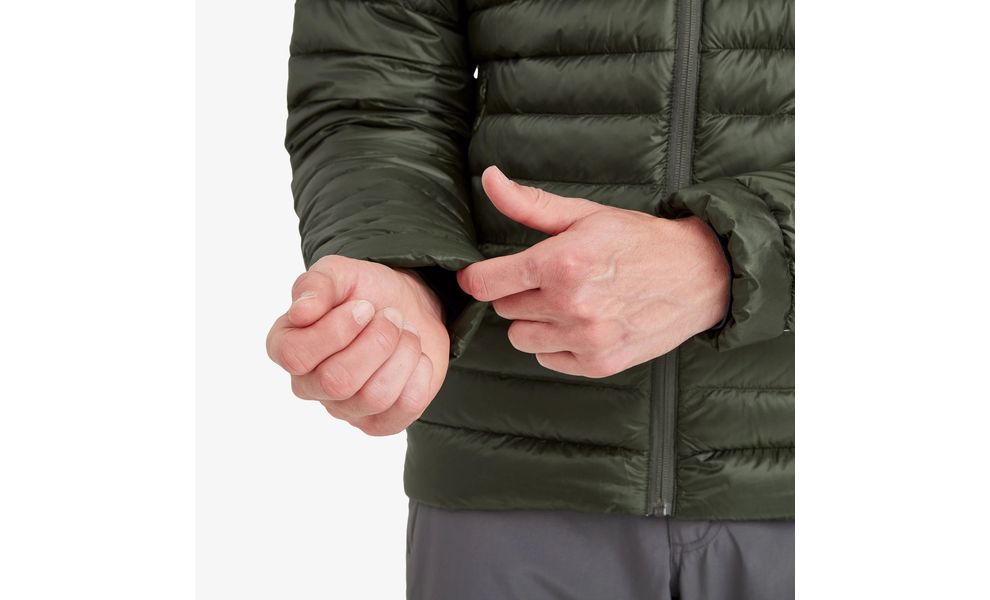 Лайнер чоловічий Montane Anti-Freeze Hoodie - MAFRH (Oak Green), Колір виробника: Oak Green, Розмір: L, зображення 11