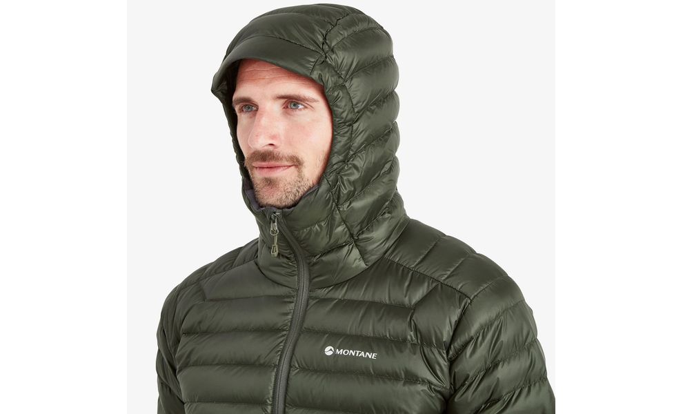 Лайнер чоловічий Montane Anti-Freeze Hoodie - MAFRH (Oak Green), Колір виробника: Oak Green, Розмір: L, зображення 6