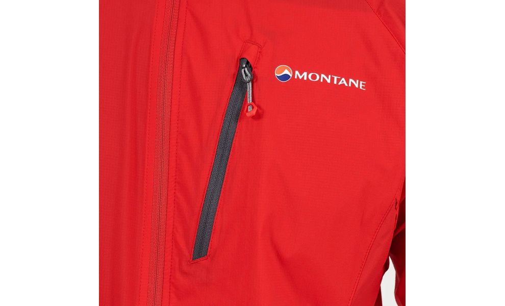 Вітрівка чоловіча Montane Featherlite Trail - MFTJA (Flag Red), Колір виробника: Flag Red, Розмір: M, зображення 5