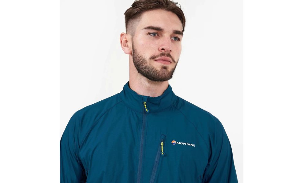 Вітрівка чоловіча Montane Featherlite Trail - MFTJA (Narwhal Blue), Колір виробника: Narwhal Blue, Розмір: S, зображення 4