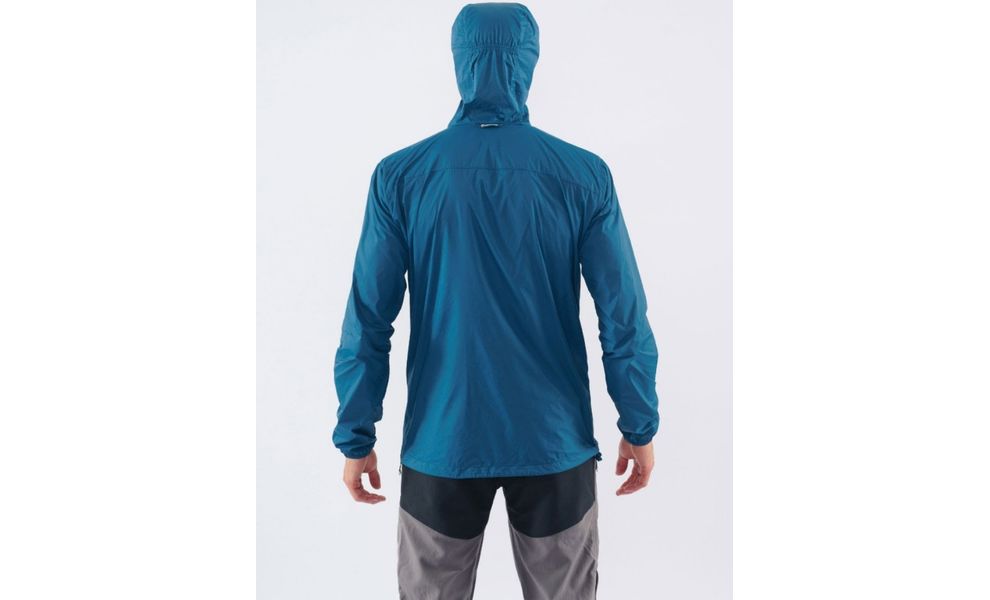 Вітрівка чоловіча Montane Litespeed - MLSPJ (Narwhal Blue), Колір виробника: Narwhal Blue, Розмір: XL, зображення 8