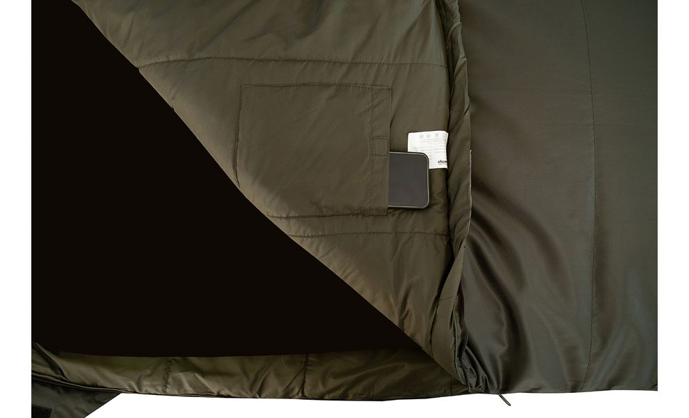 Зимовий кемпінговий спальник-ковдра Tramp Shypit 500 Wide до -10°C: широкий, з капюшоном, Максимальний зріст користувача: 195, Сторона застібки: ліва, зображення 7