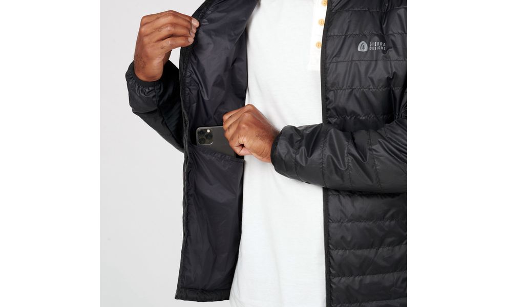 Лайнер чоловічий Sierra Designs 2551319 Tuolumne (Black), Колір виробника: Black, Розмір: XXL, зображення 8