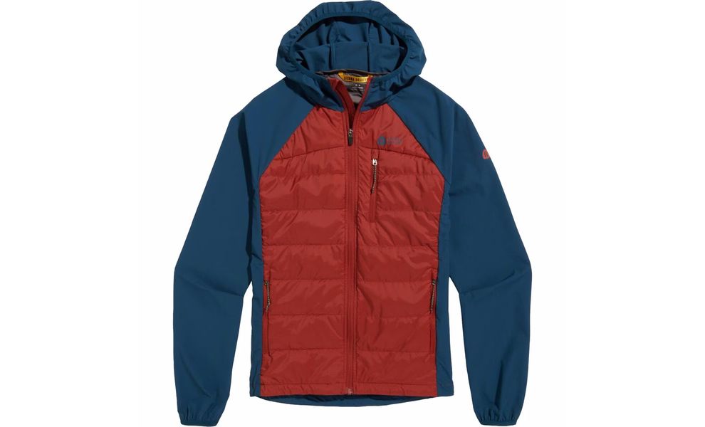 Лайнер чоловічий Sierra Designs 22595520 Borgeto Hybrid (Bering Blue/Brick), Колір виробника: Bering Blue/Brick, Розмір: S, зображення 3