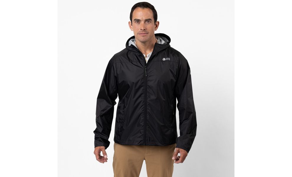 Штормівка чоловіча Sierra Designs 22540222 Microlight 2.0 (Black), Колір виробника: Black, Розмір: XL, зображення 2