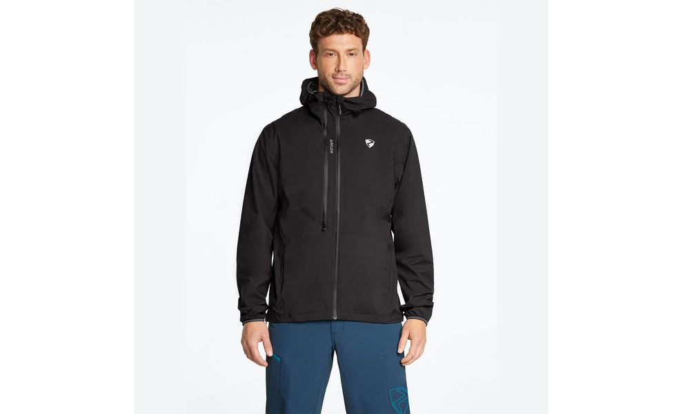 Штормівка чоловіча Ziener 239214 Naron (12/Black), Колір виробника: 12/Black, Розмір: 50, зображення 3