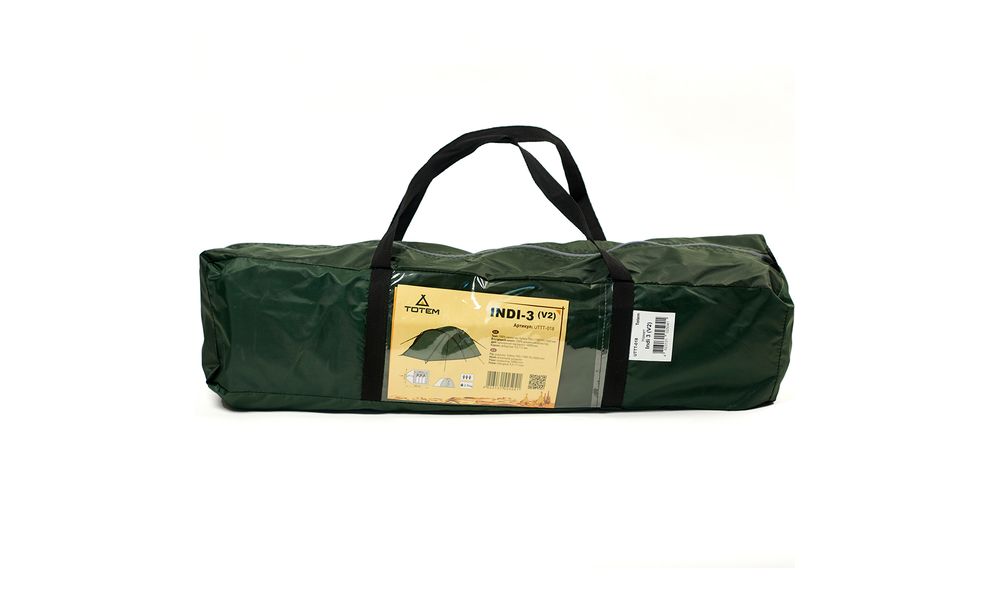 3-місний намет Totem Indi 3 V2: двошаровий, з тамбуром, зображення 15