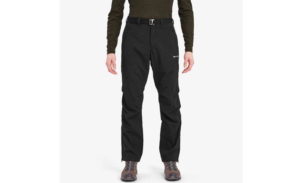 Штани чоловічі Montane Terra - Regular - MTPNR (Black), Колір виробника: Black, Тип довжини: Regular, Розмір: XL, зображення 2
