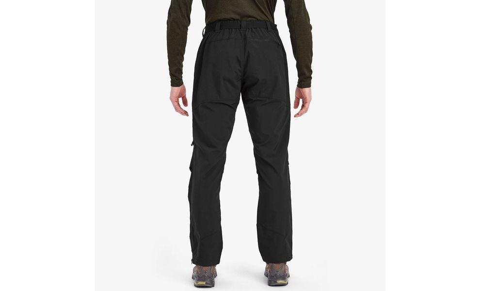 Штани чоловічі Montane Terra - Regular - MTPNR (Black), Колір виробника: Black, Тип довжини: Regular, Розмір: XL, зображення 3