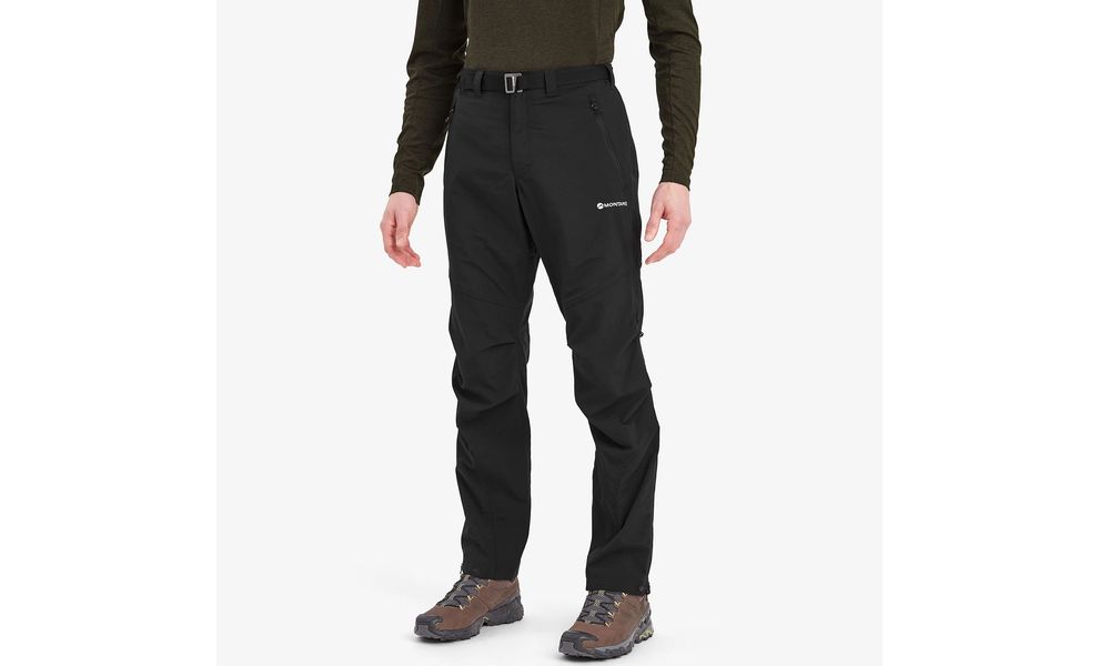 Штани чоловічі Montane Terra - Regular - MTPNR (Black), Колір виробника: Black, Тип довжини: Regular, Розмір: XL, зображення 4