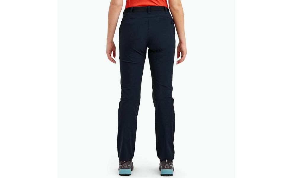 Штани жіночі Montane Terra Stretch Lite - Regular - FTSLR (Eclipse Blue), Колір виробника: Eclipse Blue, Тип довжини: Regular, Розмір: M/EU 40, зображення 4