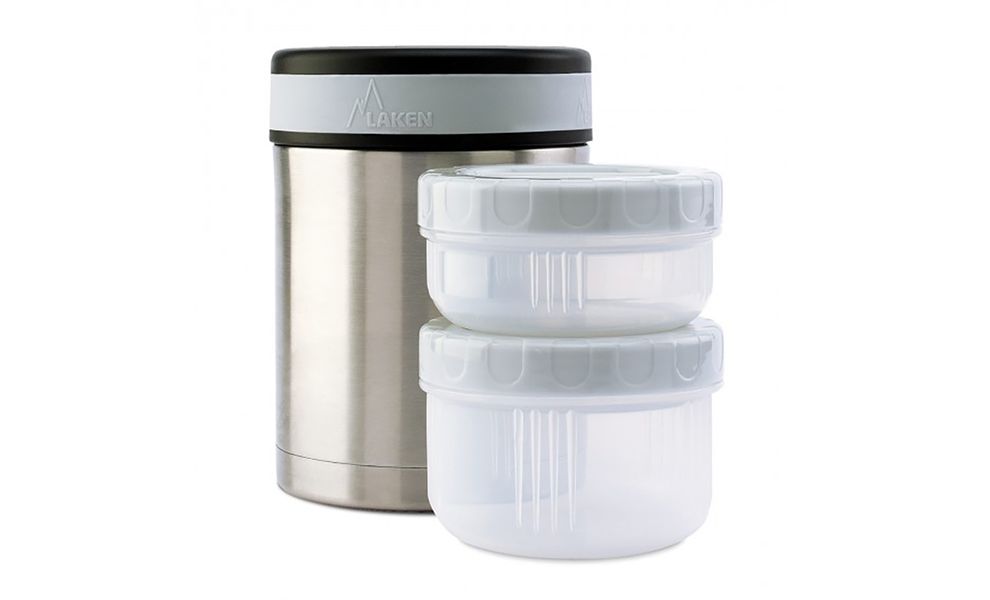 Термос для їжі Laken Thermo Food Container з чохлом і контейнерами (Freskitos), 1000 мл, Об'єм: 1000, Колір: Freskitos, зображення 3