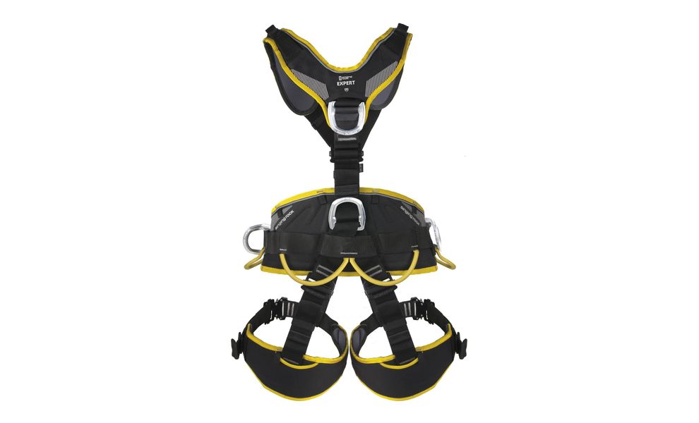 Повна обв'язка Singing Rock Expert 3D Speed (Black/Yellow), Колір виробника: Black/Yellow, Тип розміру: XL, зображення 3