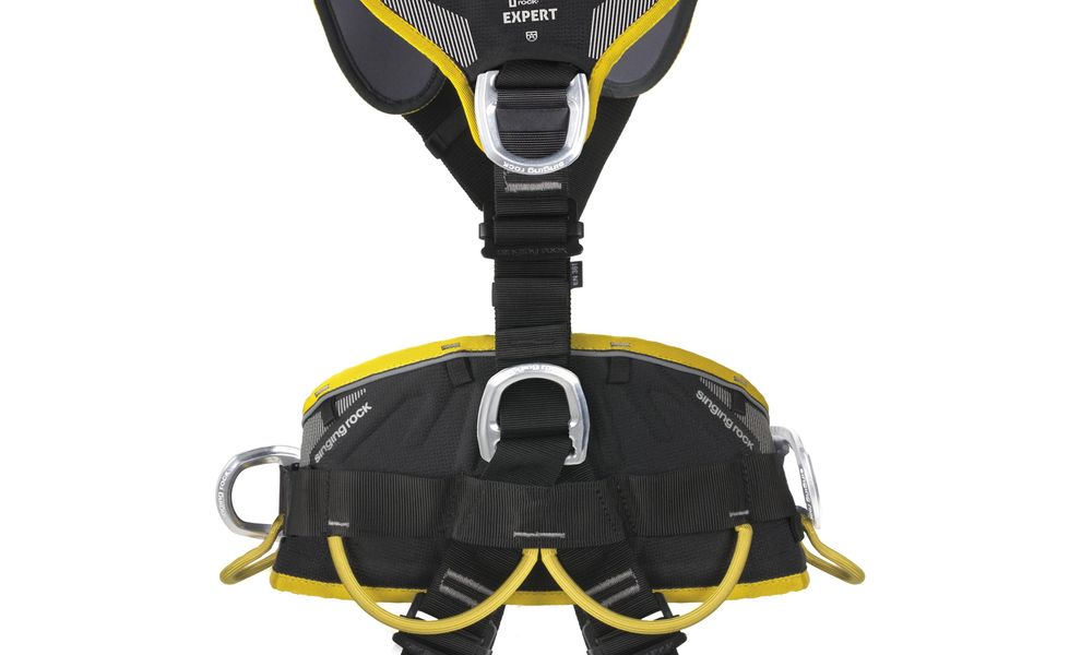 Повна обв'язка Singing Rock Expert 3D Speed (Black/Yellow), Колір виробника: Black/Yellow, Тип розміру: S, зображення 5