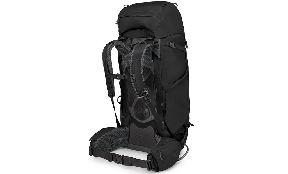 Рюкзак Osprey Kestrel 58 - S/M (Black), Об'єм: 56, Колір виробника: Black, Тип розміру спинки: S/M, зображення 3