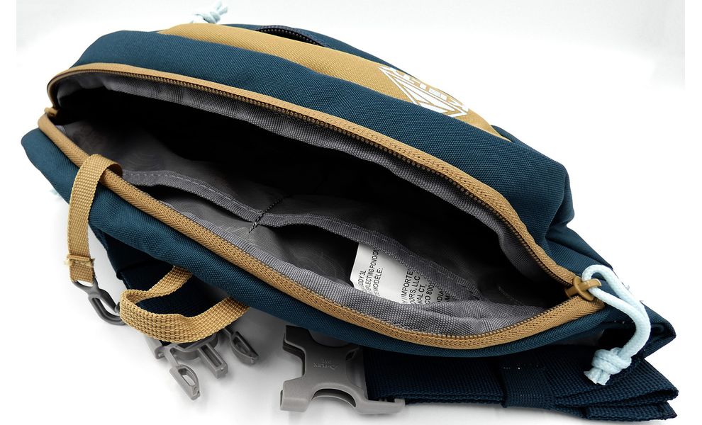 Сумка на пояс Kelty Giddy (Reflecting Pond/Dull Gold), 3 л, Об'єм: 3, Колір виробника: Reflecting Pond/Dull Gold, зображення 5