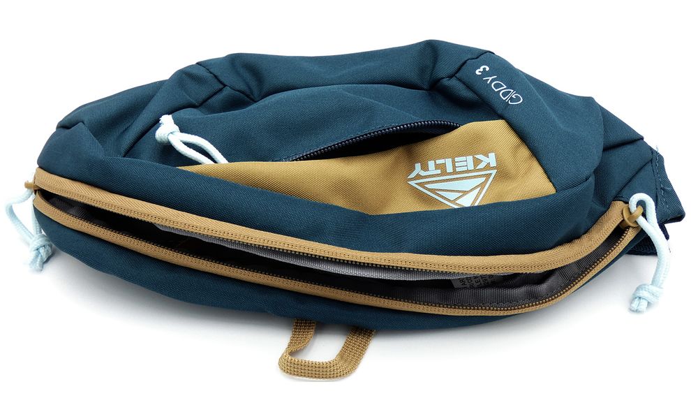 Сумка на пояс Kelty Giddy (Reflecting Pond/Dull Gold), 3 л, Об'єм: 3, Колір виробника: Reflecting Pond/Dull Gold, зображення 6