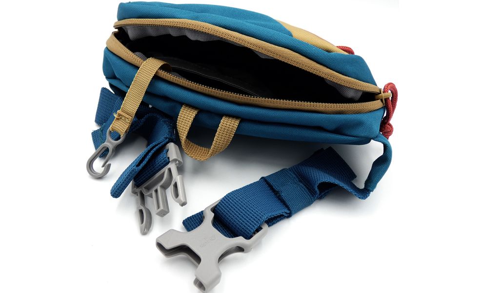 Сумка на пояс Kelty Stub (Lyons Blue/Dull Gold), 1 л, Об'єм: 1, Колір виробника: Lyons Blue/Dull Gold, зображення 5