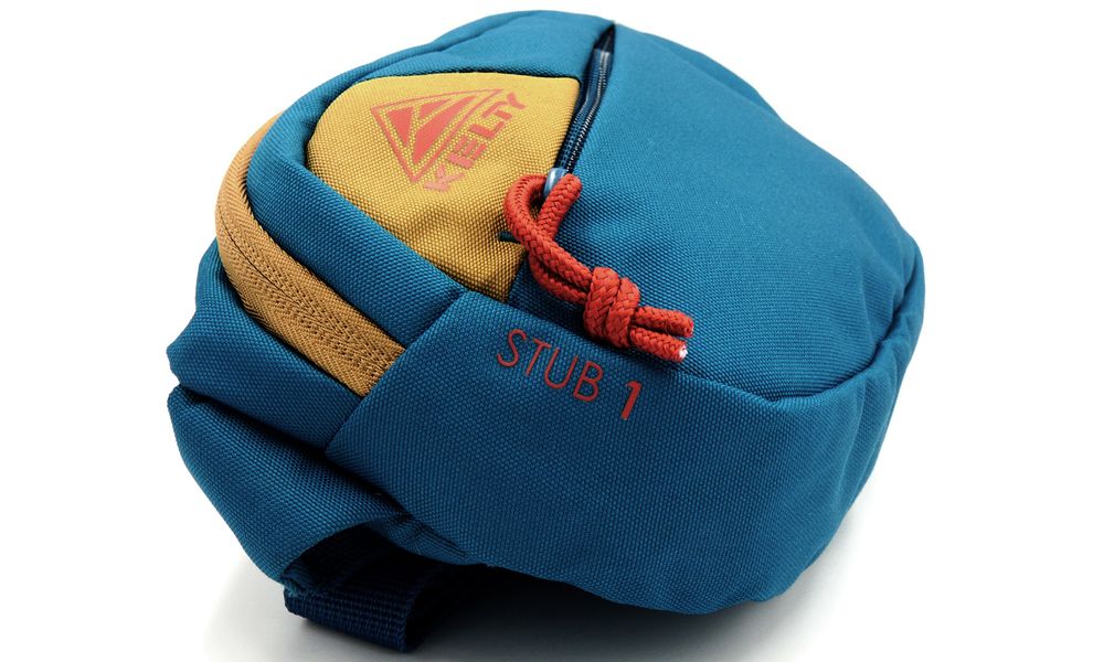 Сумка на пояс Kelty Stub (Lyons Blue/Dull Gold), 1 л, Об'єм: 1, Колір виробника: Lyons Blue/Dull Gold, зображення 7